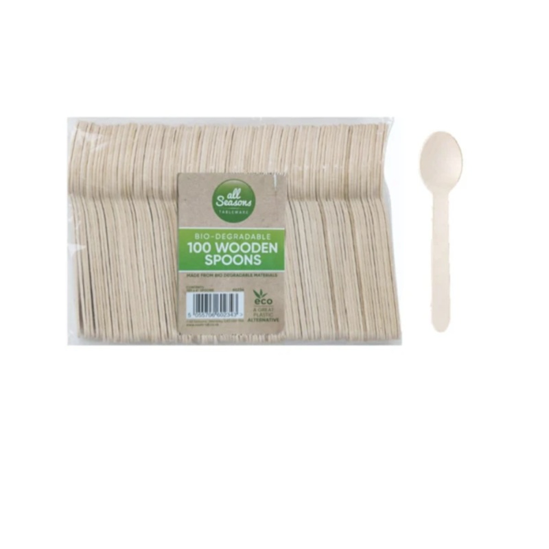 AS – 100pk Wooden Spoons