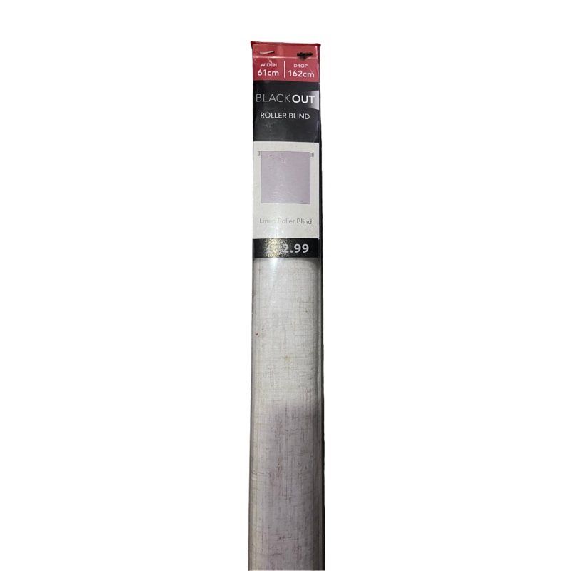 BLACKOUT LINEN ROLLER BLIND