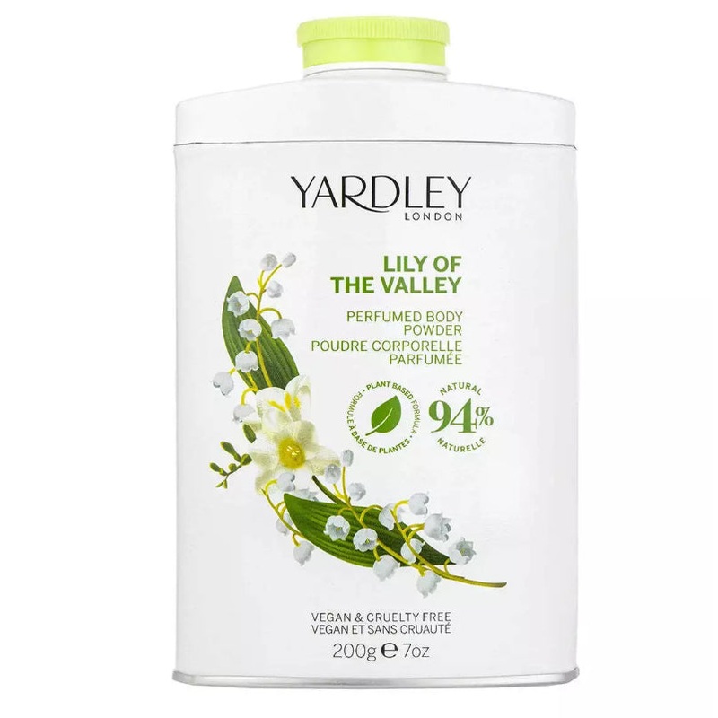 Yardley Lily Of The Valley Perfumed Body Powder 200g