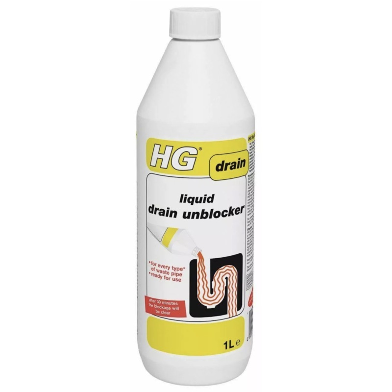 5 HG Liquid Drain Unblocker  1 Litre
