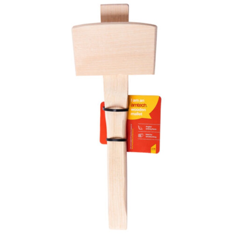 AM-TECH 4-1/2 WOODEN MALLET