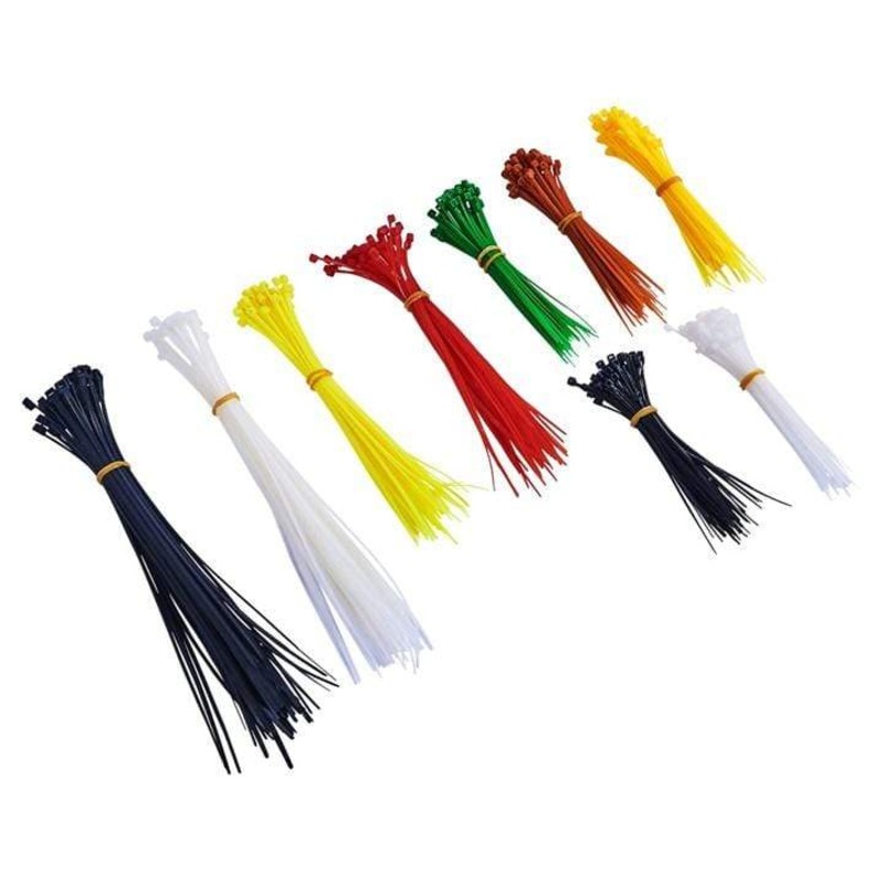 AMTECH  ASSTD CABLE TIE 500PC