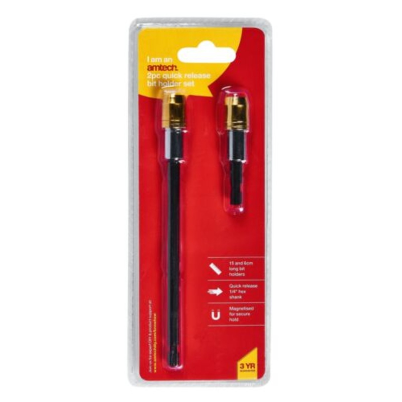 AMTECH  BIT HOLDER QUICK RELEASE 2PC