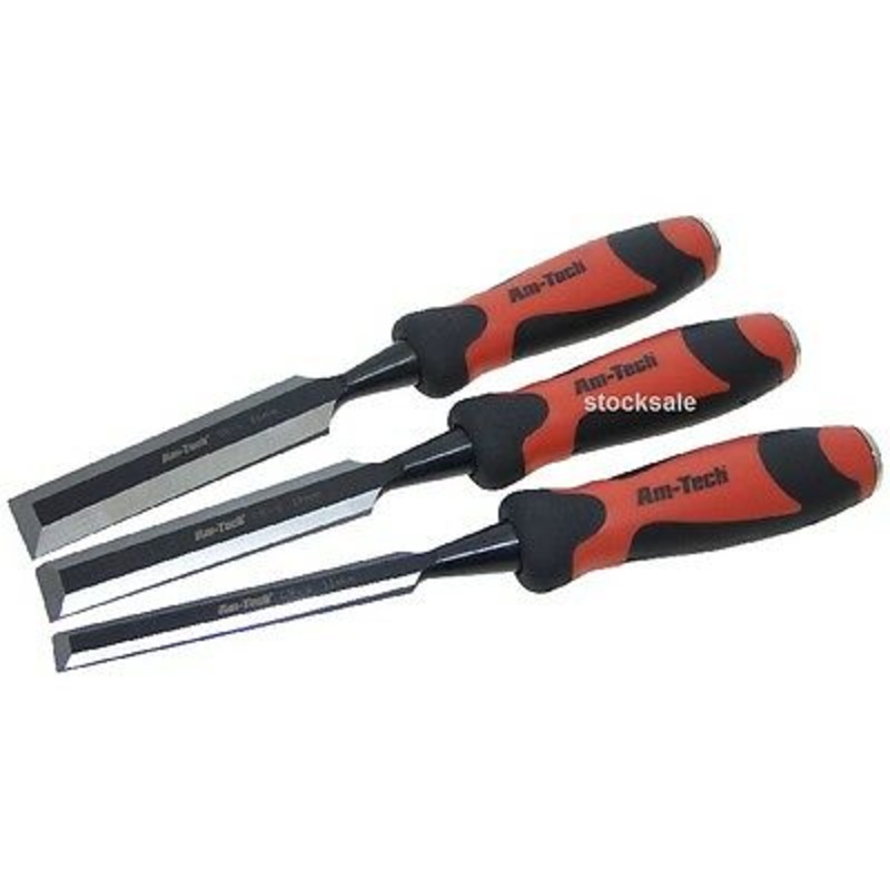 AMTECH CHISEL WOOD SET 3PC