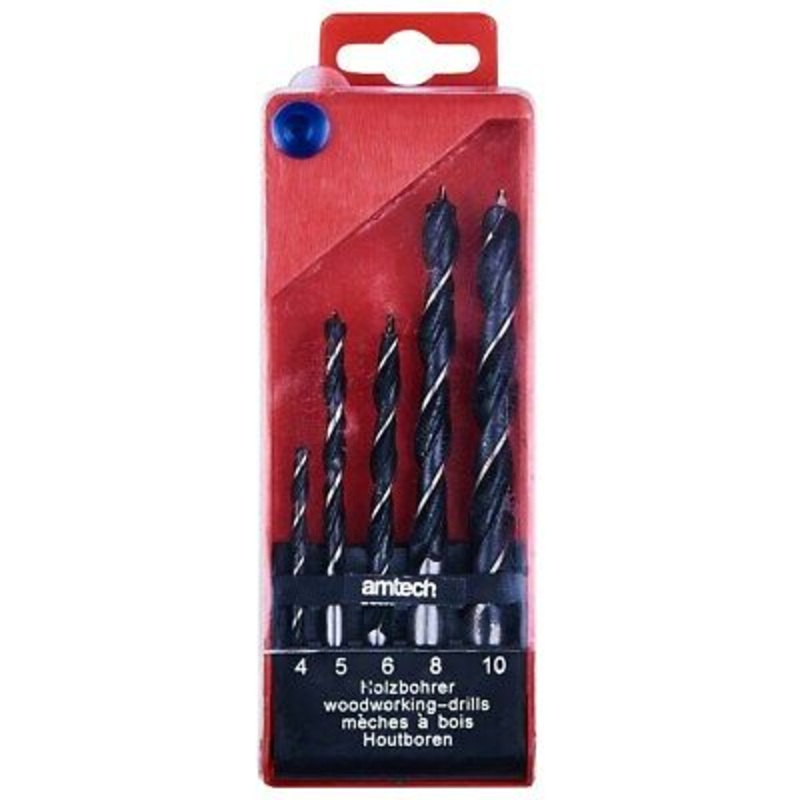 AMTECH DRILL WOOD SHANK SET 14PCE