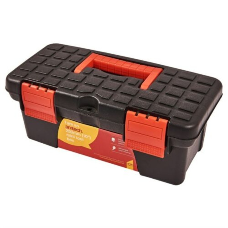 AMTECH MINI TOOL BOX WIYH TRAY 0135