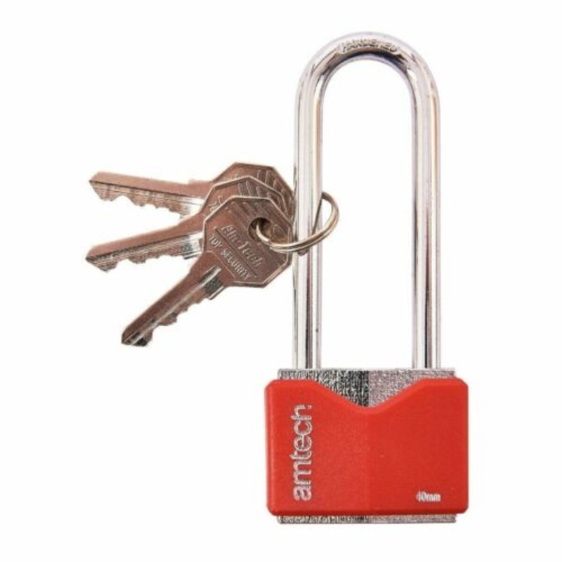 AMTECH PADLOCK RHOMBIC IRON 40MM