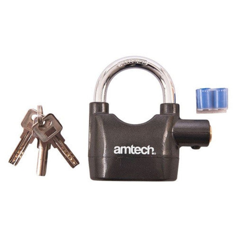 AMTECH PADLOCKS HEAVY DUTY ALARM