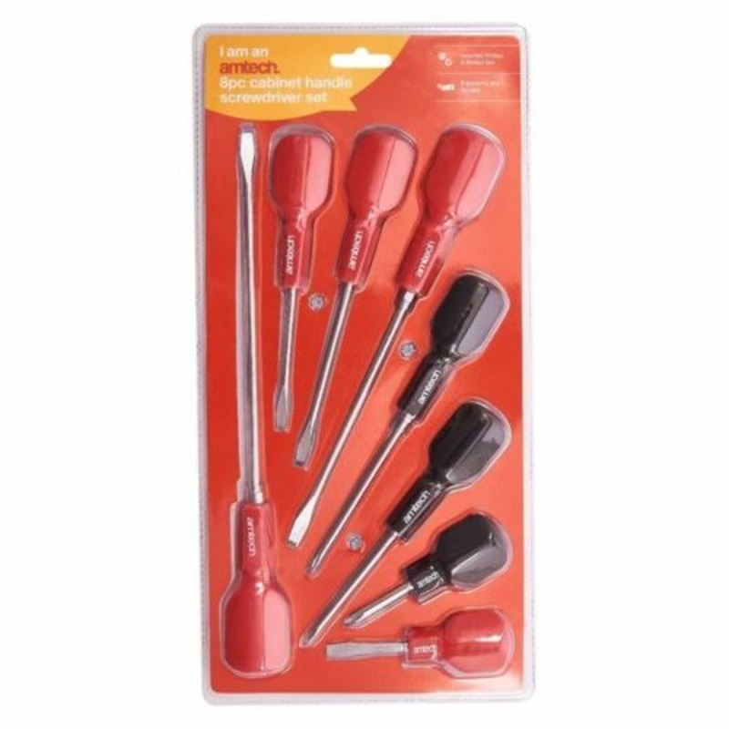 AMTECH CABINET HANDLE SCREWDRIVER SET