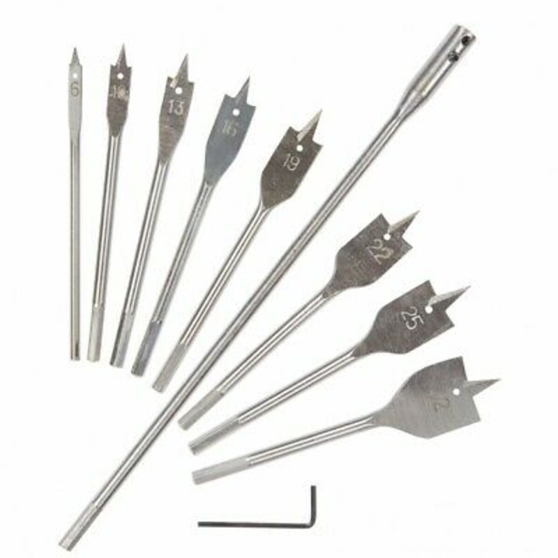 AMTECH DRILL WOOD BIT SET+ EXT12INCH