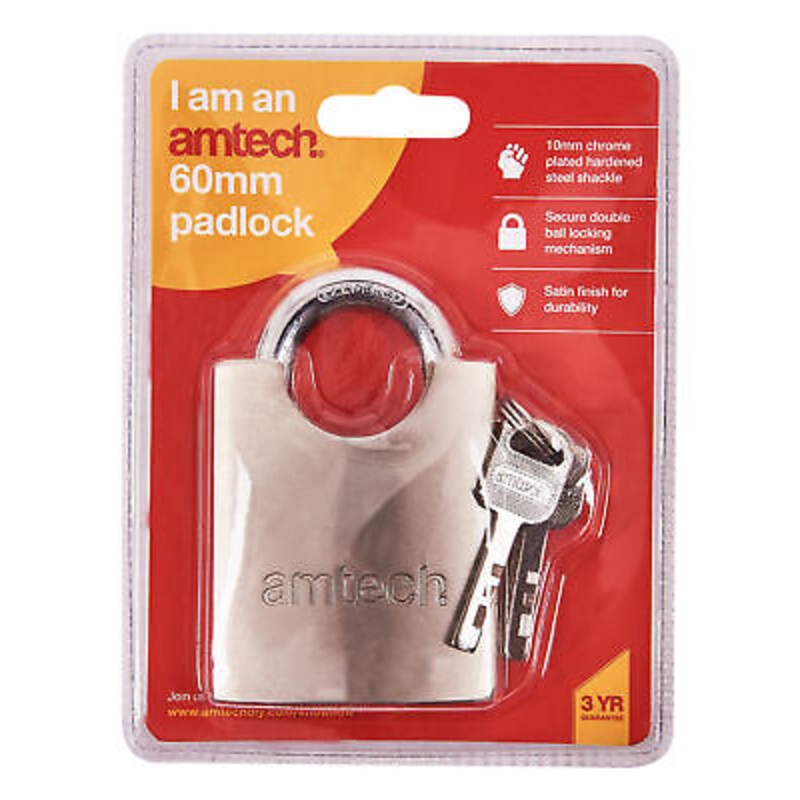 AMTECH PADLOCK TOP SECURITY 60MM