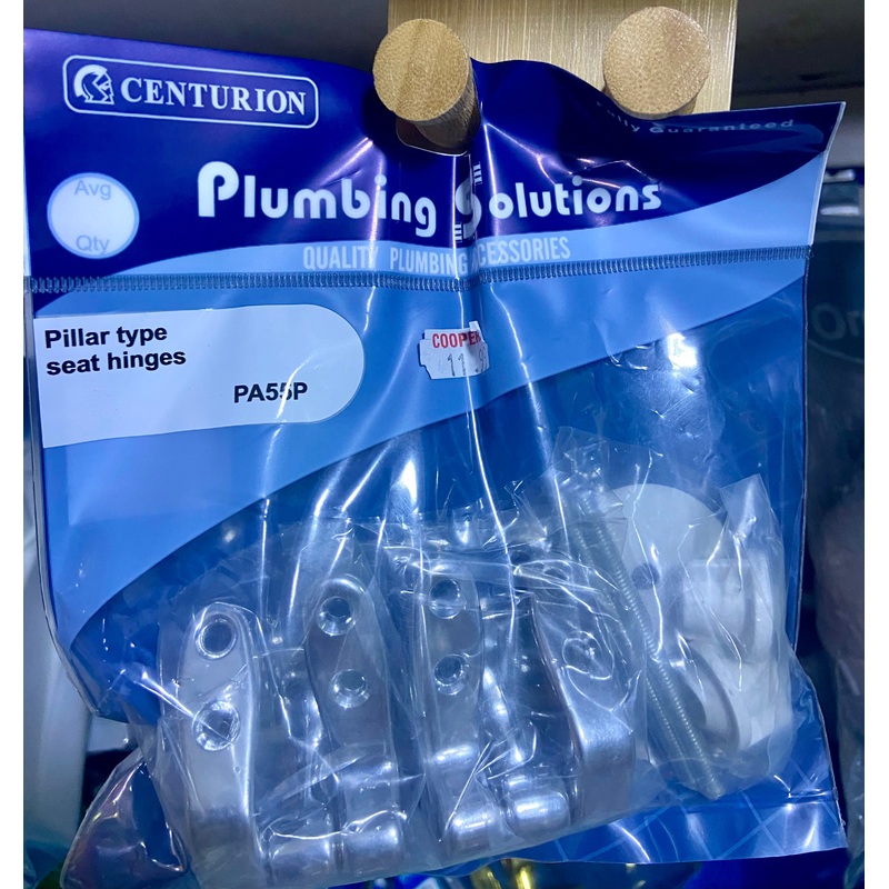 CENTURION PLUMBING SOLUTIONS PILLAR TYPE SEAT HINGES
