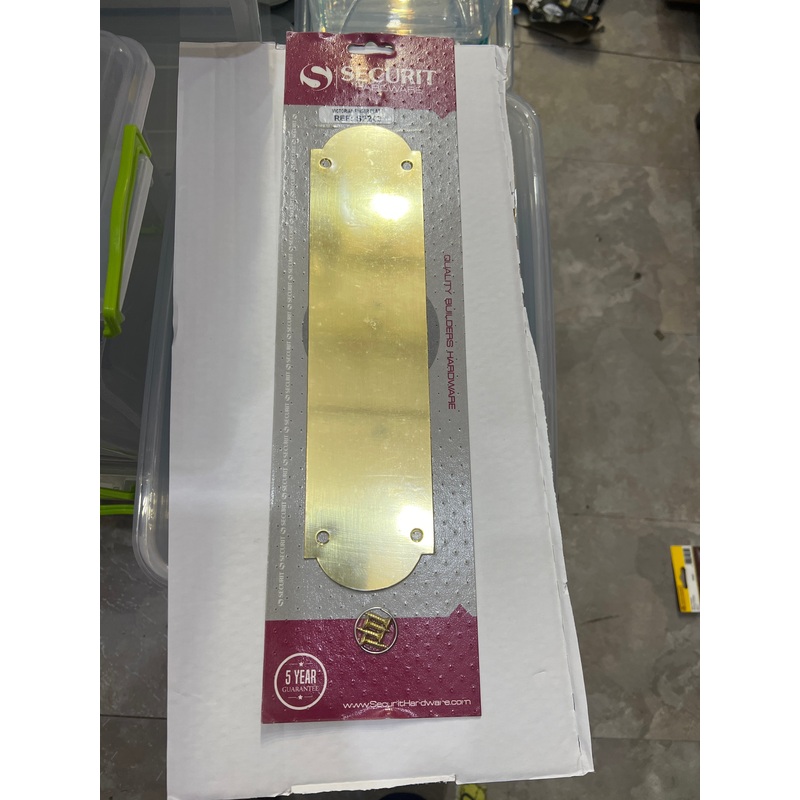 Victorian Regency Finger Plate – Light