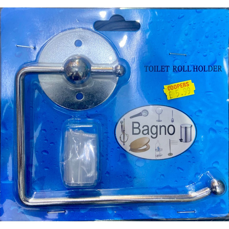 BANGO TOILET ROLL HOLDER 180x120x20hmm