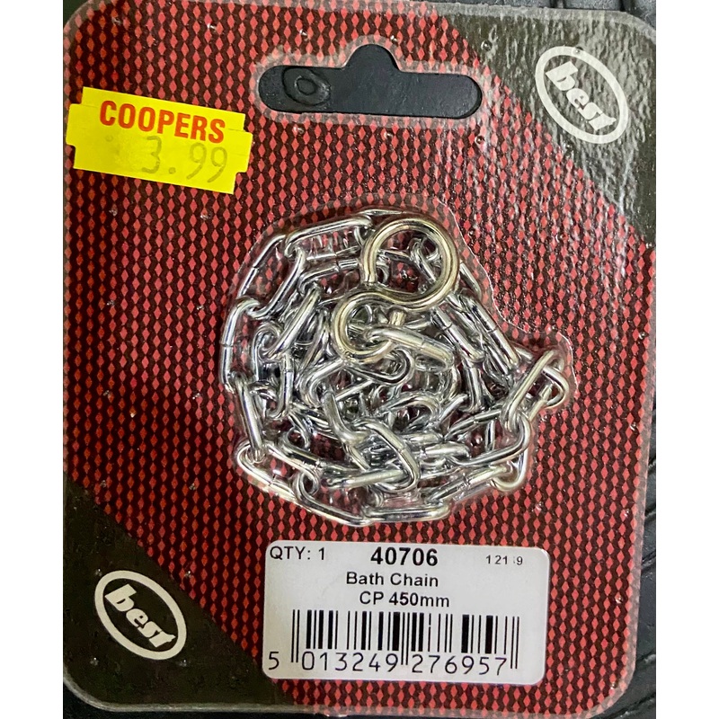 BATH CHAIN CP 450mm