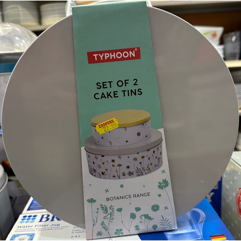 Typhoon Cake Tins set of 2