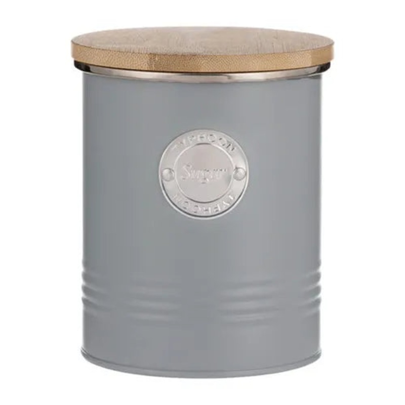 TYPHOON SUGAR STORAGE 1L SILICONE SEAL BAMBOO LID