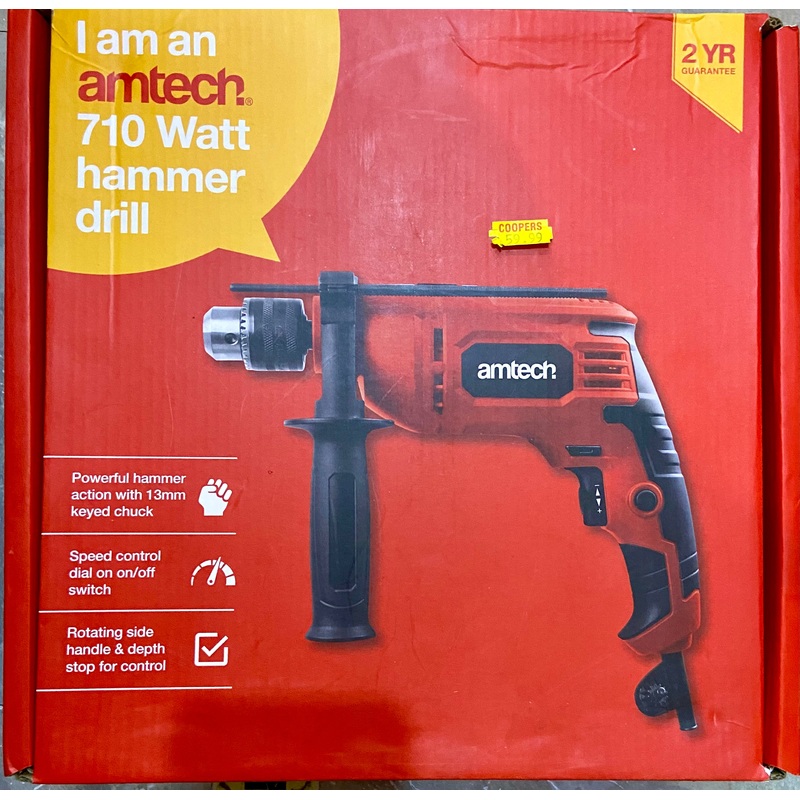AMTECH 710 WATT HAMMER DRILL