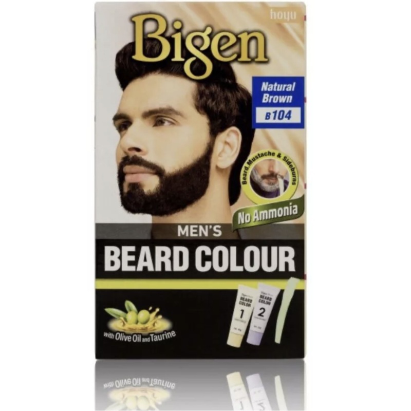 BIGEN SPEEDY  MENS Beard / Moustache NATURAL BROWN B104