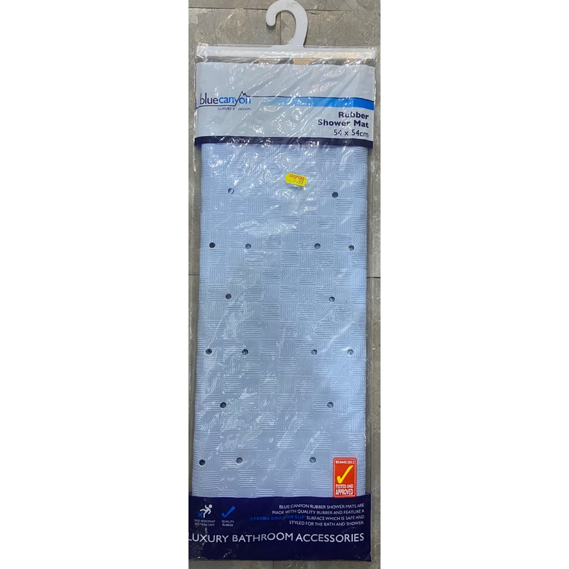 BLUECANYON RUBBER SHOWER MAT 54x54cm