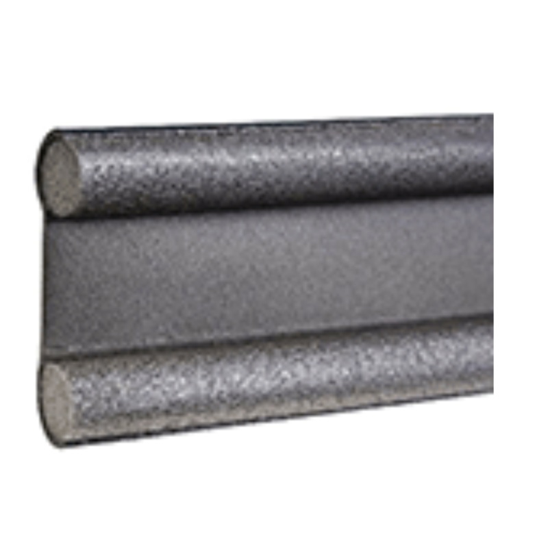 Twindraft Double Draught Excluders, Grey & Black x 1 Metre