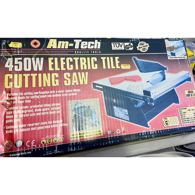 AM-TECH 450w ELECTRIC TILE CUTTING SAW