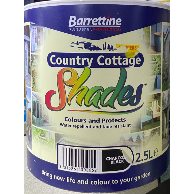 BARRETTINE CHARCOAL BLACK 2.5L