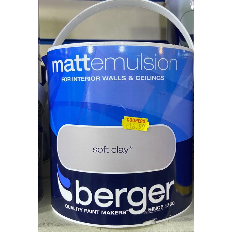 BERGER SOFT CLAY 2.5L