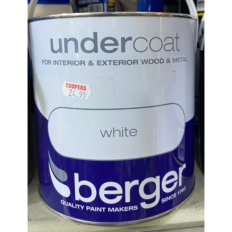 BERGER WHITE 2.5L