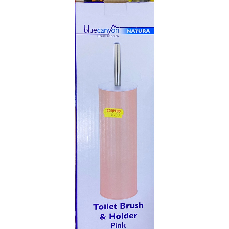 BLUECANYON TOILET BRUSH & HOLDER PINK