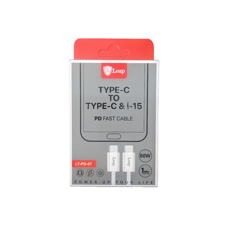Type C To Type C PD Fast 60W Cable 1m
