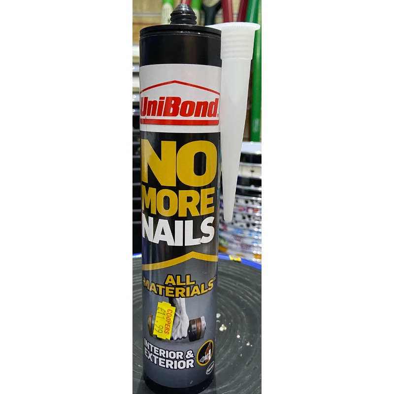 UNIBOND NO MORE NAILS ALL MATERIALS INTERIOR & EXTERIOR