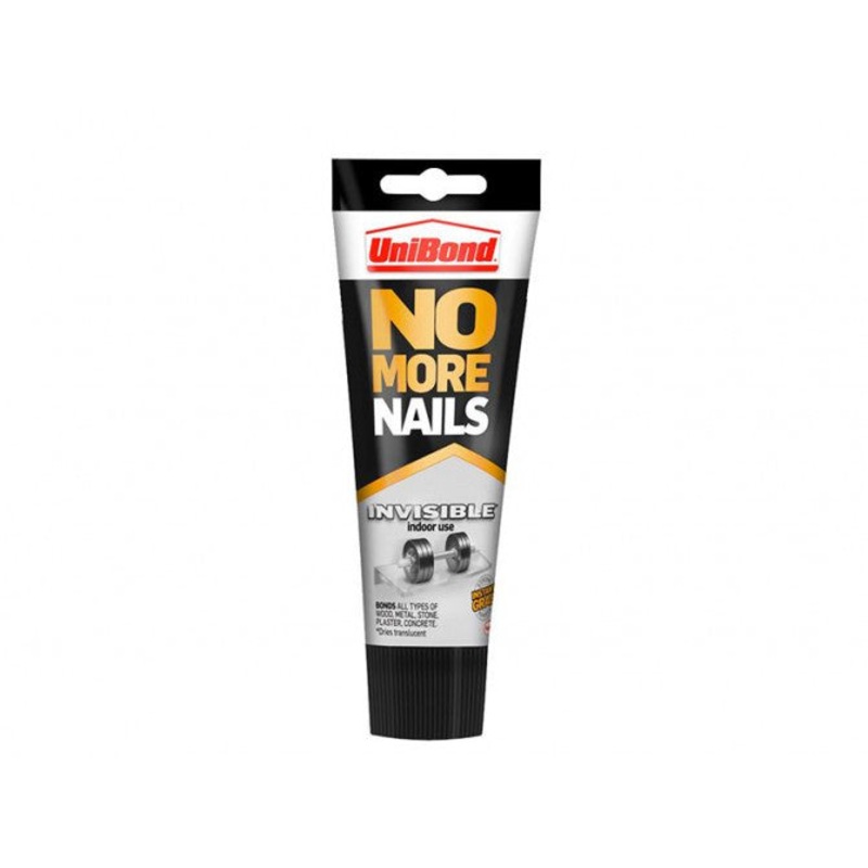 Unibond No More Nails Invisible Grab Adhesive Tube 184G
