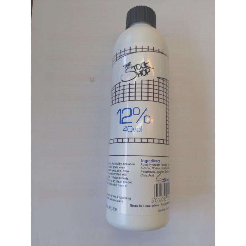 12% 40vol Cream Hydrogen peroxide