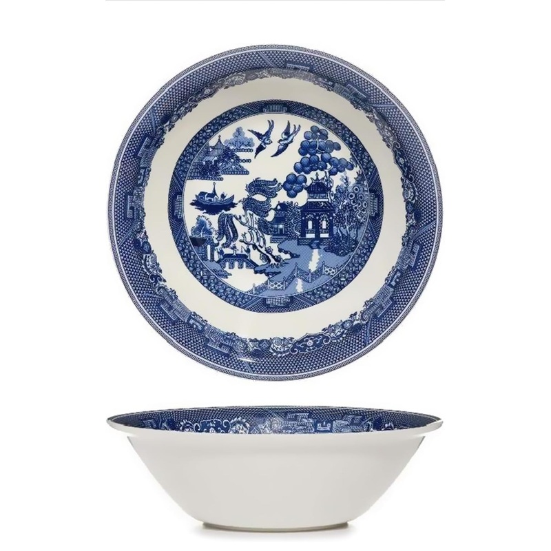 Blue Willow 18cm Cereal Bowl 7