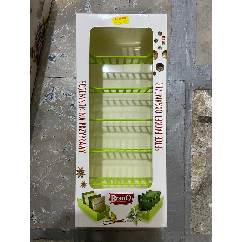 BRANQ SPICE PACKET ORGANIZER