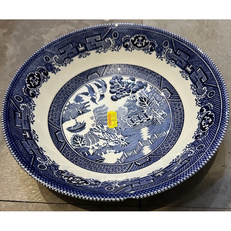 BLUE WILLOW BOWL 22cm