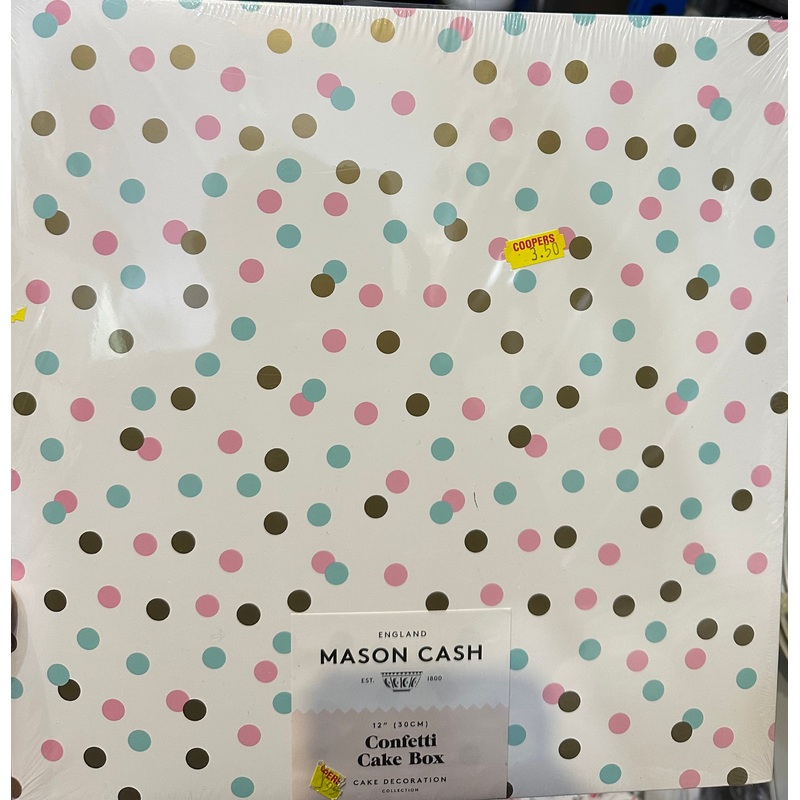 CONFETTI CAKE BOX 12