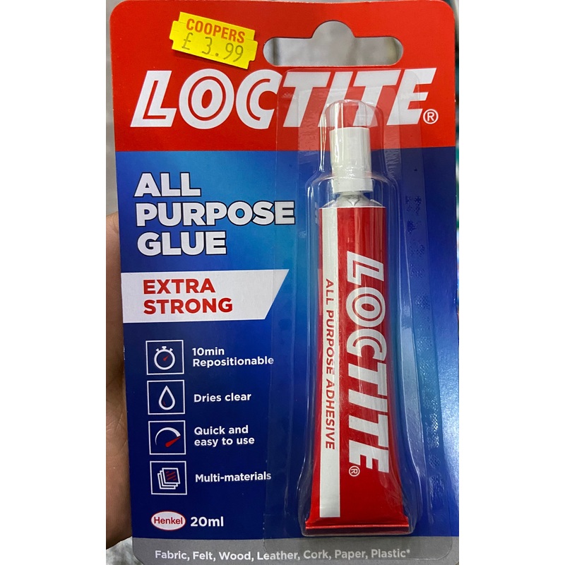ALL PURPOSE GLUE EXTRA STRONG 20ml