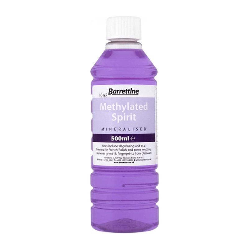 BARRETTINE METHYLATED SPIRIT MINERALISED 500ml