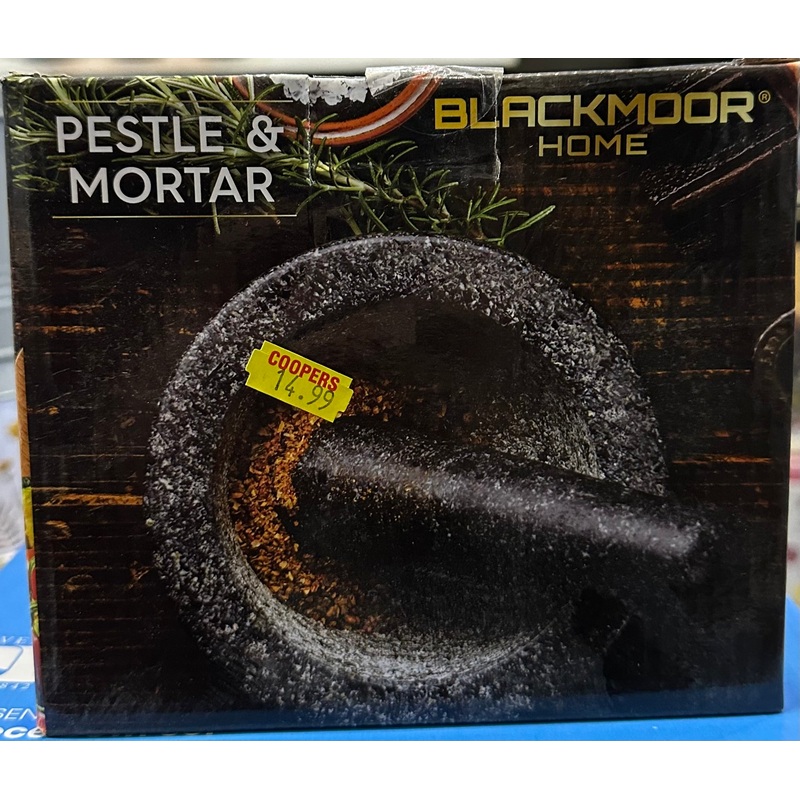 BLACKMOOR PESTLE & MORTAR