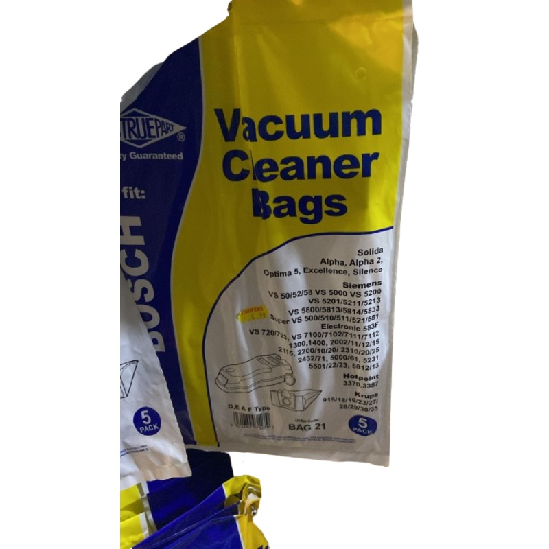Vacuum cleaner Bags bosch