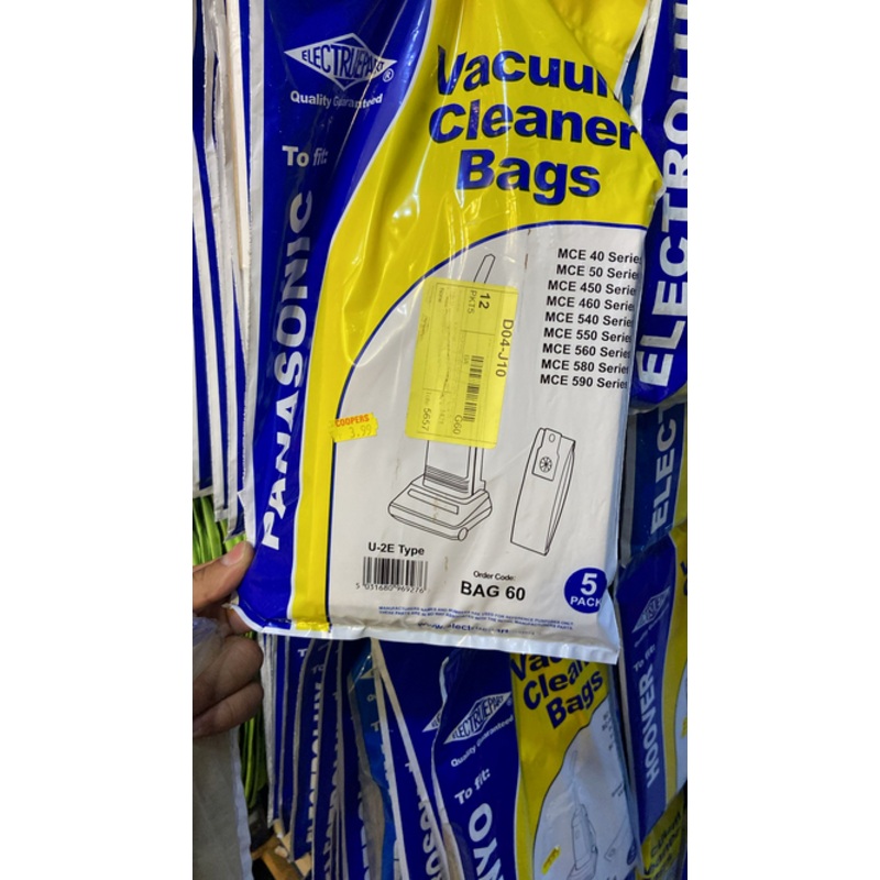 Vacuum cleaner Panasonic Bags