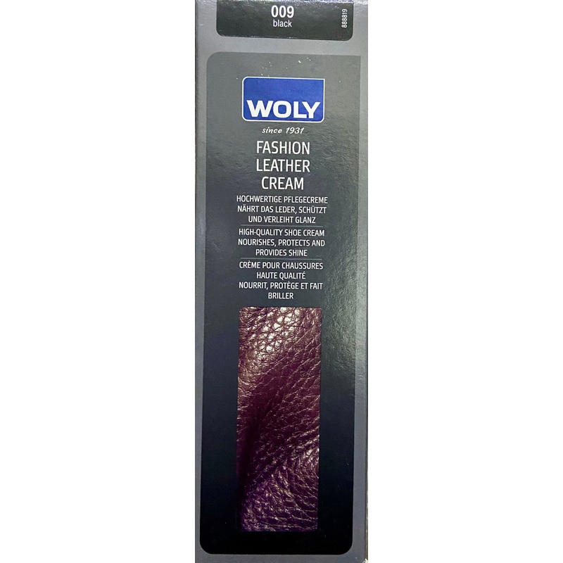 WOLY FASHION LEATHER CREAM black