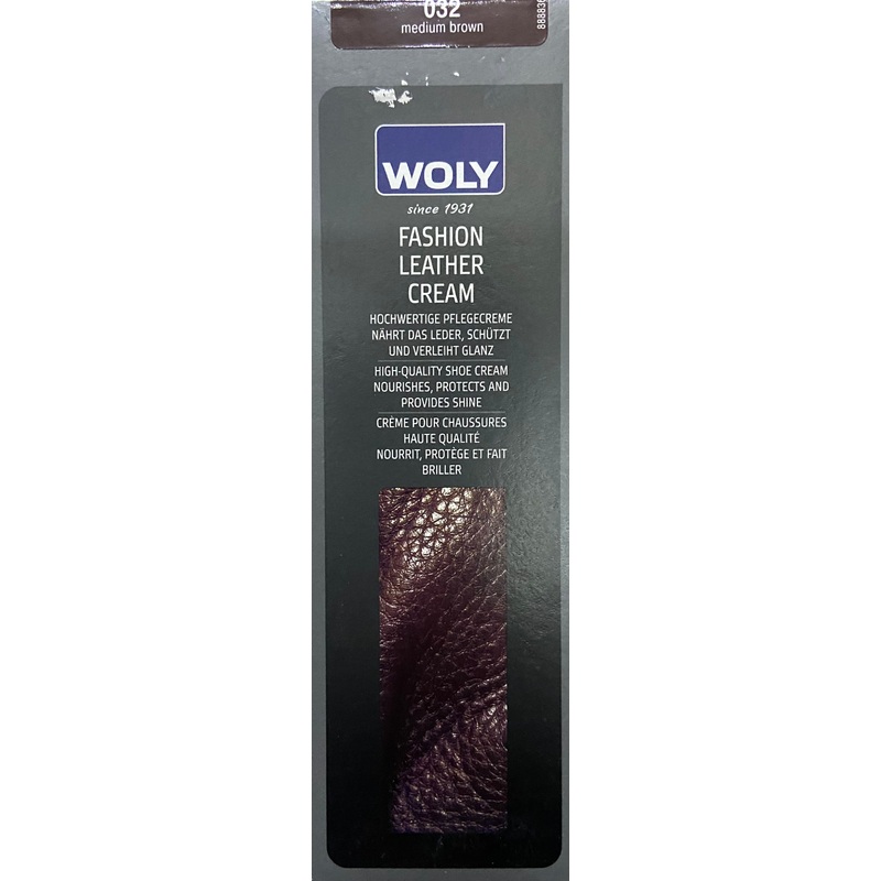 WOLY FASHION LEATHER CREAM medium brown