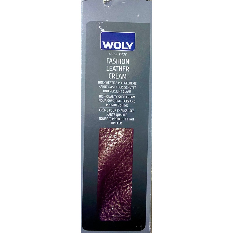 WOLY FASHION LEATHER CREm dark blue