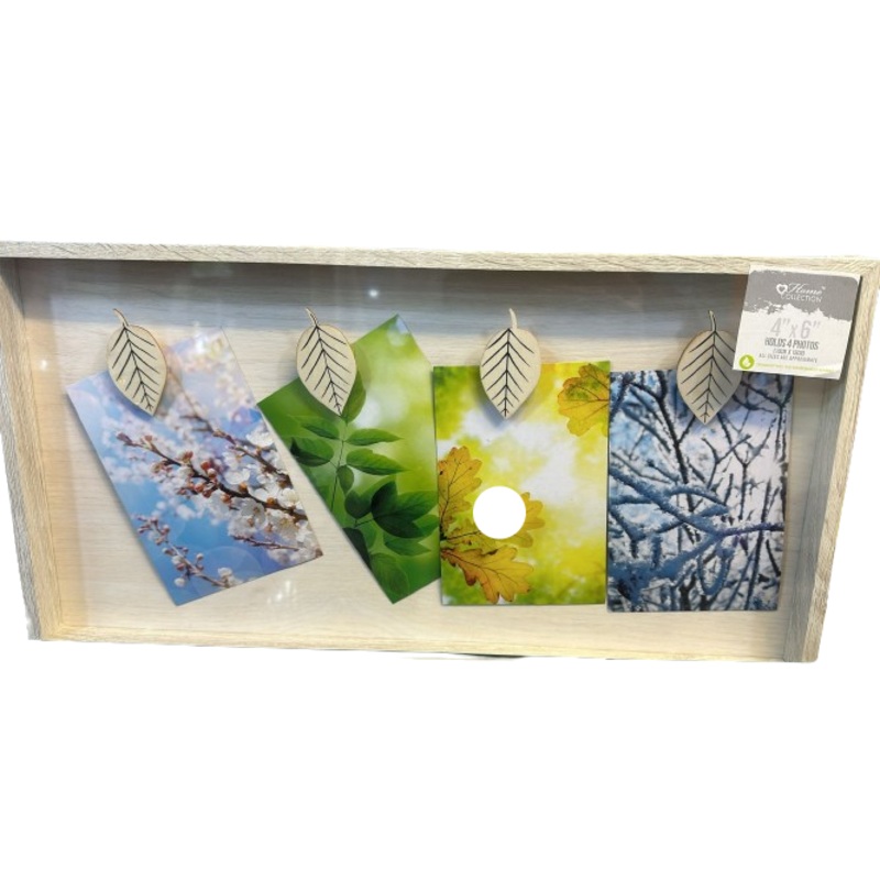 4 x 6 Photo Frame Holds 4 Photos