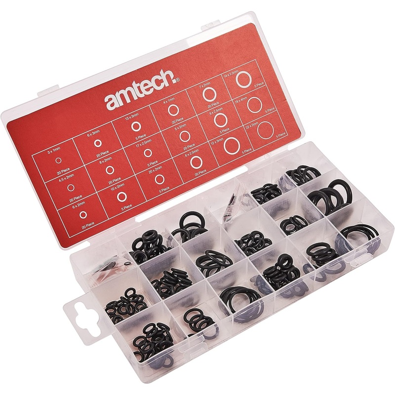 AMTECH 225 PIECE O RING ASSORTMENT