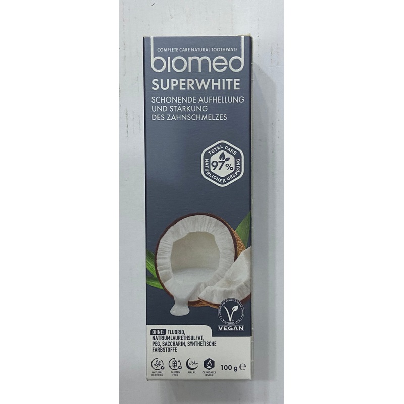 BIOMED SUPER WHITE 100g TOOTHPASTE