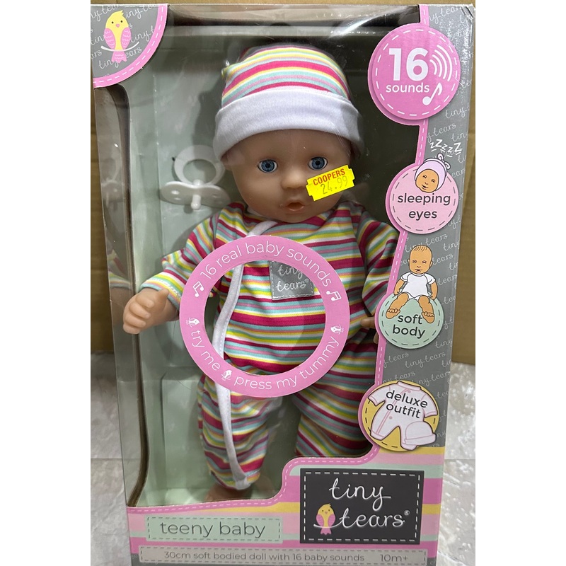 Tenny Baby Tiny Tears 16 Sounds